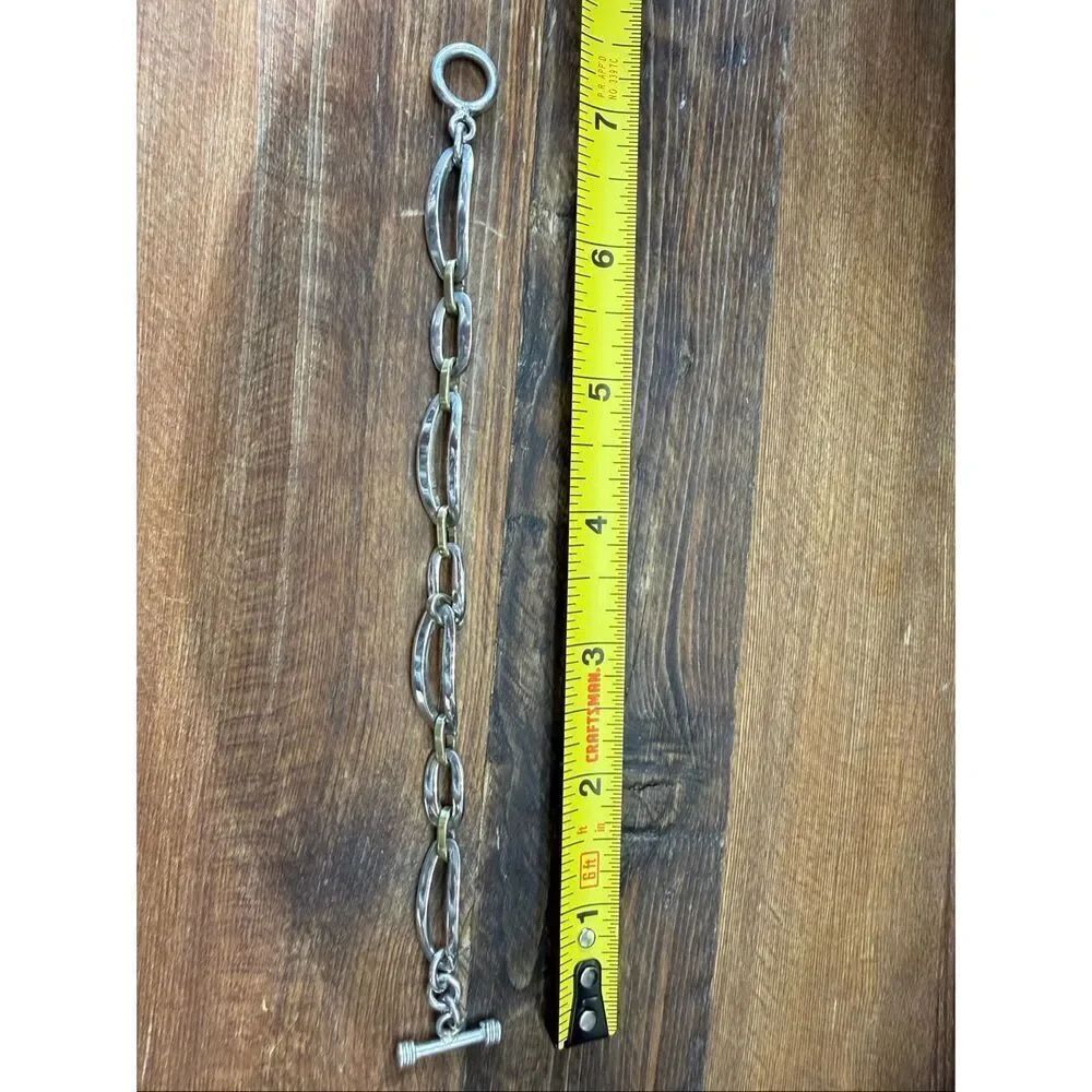 Mexican sterling chain bracelet 17.41g
